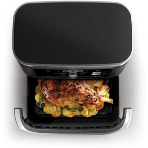 Friteuză cu aer Ninja AF500DE Foodi FlexDrawer, 2470W, 10.4L, 7 programe, neagră