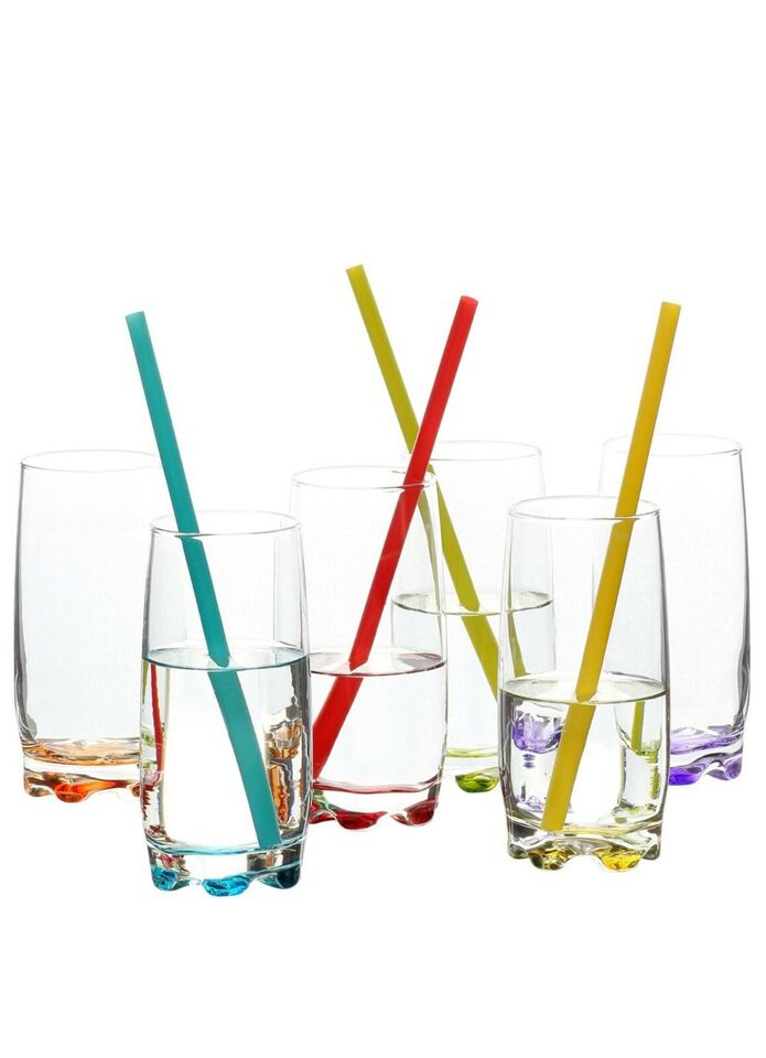 Set pahare de apă LAV Adora, 370 ml, 6 buc., diverse culori