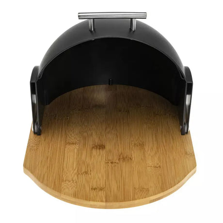 Cutie de pâine și tocătoare Klausberg 7286, bambus, negru