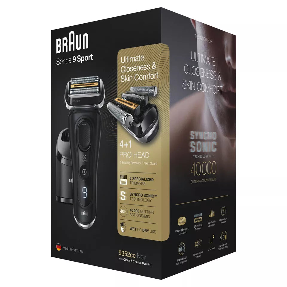 Aparat de ras electric Braun Series 9 Pro + 9352cc