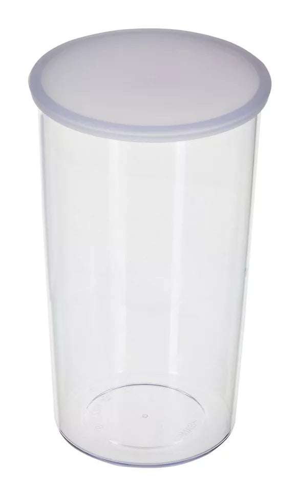 Blender Braun MultiQuick 7087X, 1000 W, Cană gradată 0,6 l, Robot de bucătărie 1,5 l, Tocător 0,35 l, Accesoriu pentru piure, Sârmă, Viteză variabilă, Negru