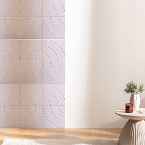 Set panouri decorative Atmosphera Juego, 30x30 cm, 4 buc, fetru