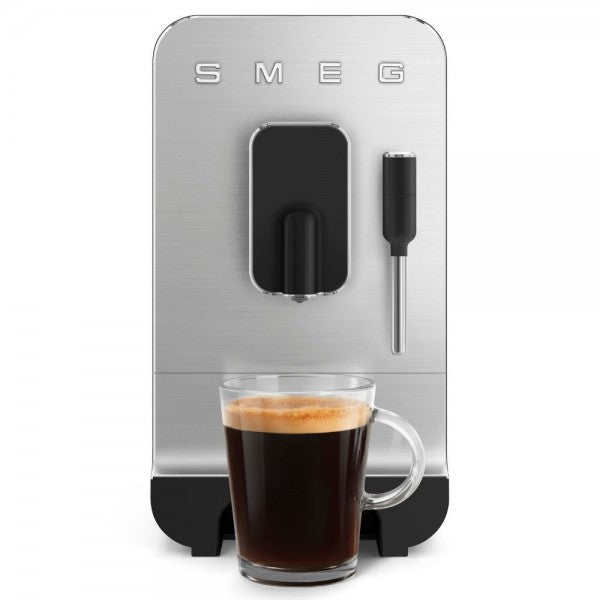 Espressor Smeg BCC02BLMEU, stil anii '50, 19 bar, 1350W, negru