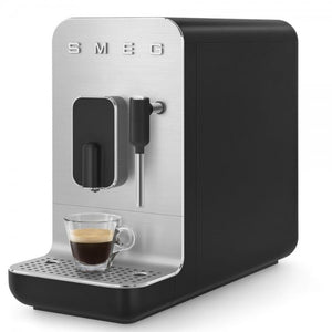 Espressor Smeg BCC02BLMEU, stil anii '50, 19 bar, 1350W, negru