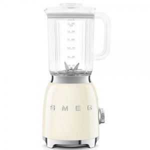 Blender Smeg BLF03CREU, stil anii '50, 800 W, smântână