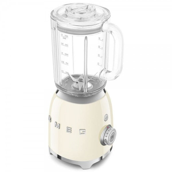 Blender Smeg BLF03CREU, stil anii '50, 800 W, smântână