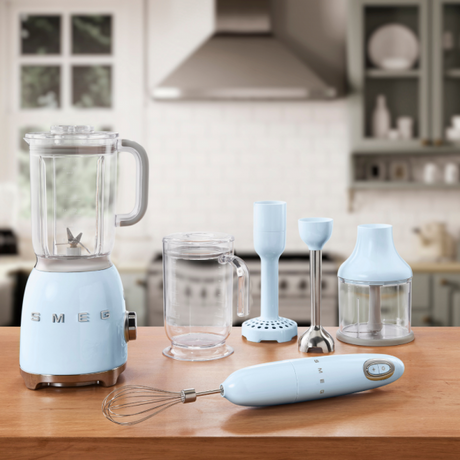 Blender Smeg HBF22PBEU, 700 W, Albastru Pastel