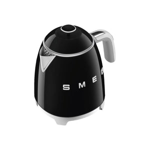 Mini fierbător electric SMEG KLF05BLEU, stil anii '50, 1400 W, 800 ml, negru