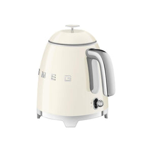 Mini fierbător electric SMEG KLF05CREU, stil anii '50, 1400 W, 800 ml, cremă