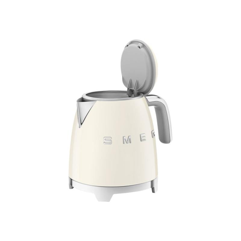 Mini fierbător electric SMEG KLF05CREU, stil anii '50, 1400 W, 800 ml, cremă