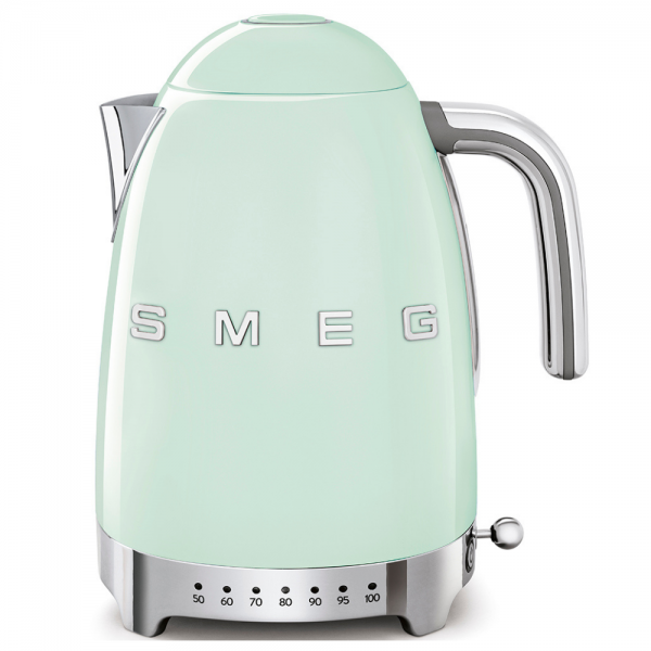 Fierbător electric Smeg KLF04PGEU, 2400W, 1,7 l, Verde pastel