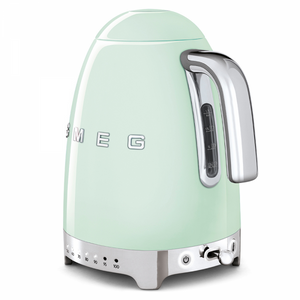 Fierbător electric Smeg KLF04PGEU, 2400W, 1,7 l, Verde pastel