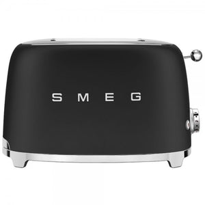 Prăjitor de pâine Smeg TSF01BLMEU, 950 W, 2 felii, Negru