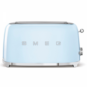 Prăjitor de pâine Smeg TSF02PBEU, 1500W, 2 felii, Albastru