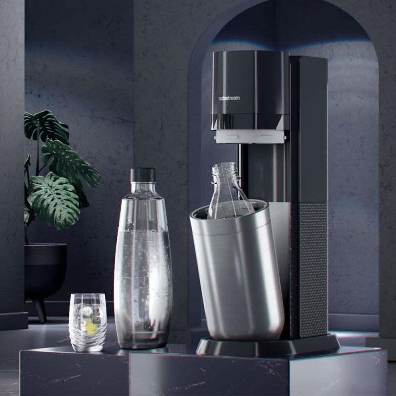 Aparat de băuturi carbogazoase Sodastream DUO Black, negru