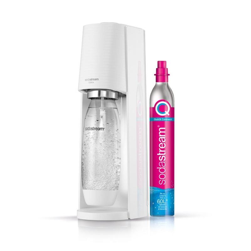 Aparat de băut suc Sodastream Terra, 60l, alb