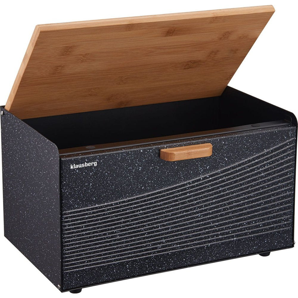 Cutie pentru pâine Klausberg, deschidere cu două fețe, 36x24x21 cm