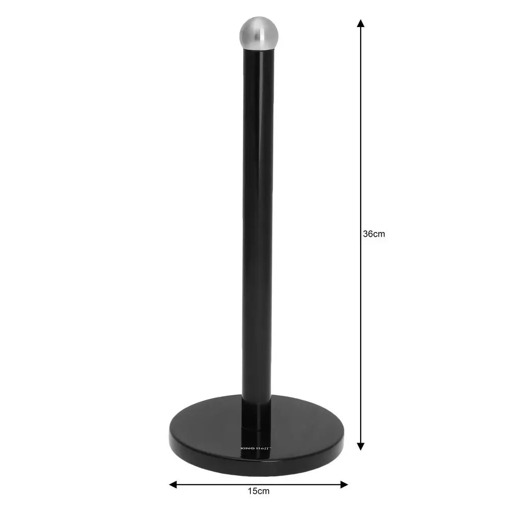 Suport pentru prosoape de hârtie de bucătărie Kinghoff 1219, 36cm, inox
