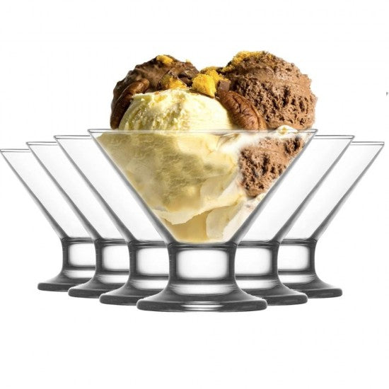 Set de pahare de înghețată LAV Crema, 165 ml, 6 buc.