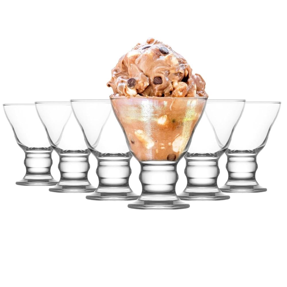 Set de pahare de înghețată LAV Orion, 255 ml, 6 buc.