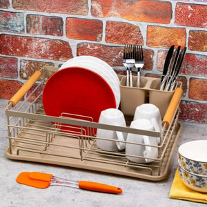 Uscător de vase KingHoff, cu un singur nivel, 42,5x32x15,5 cm