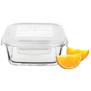 Borcan de sticlă LAV Fresco, 1150 ml, capac transparent