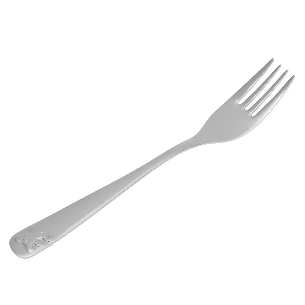 Set de tacâmuri KingHoff Animal pentru copii, 4 piese, oțel inoxidabil