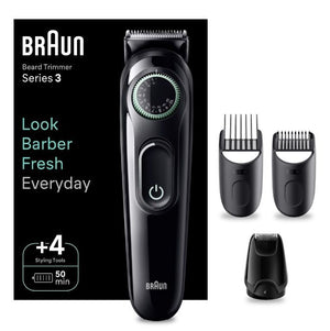 Aparat de tuns facial Braun Styler BT3421 Negru / Verde vibrant