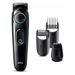 Aparat de tuns facial Braun Styler BT3421 Negru / Verde vibrant