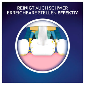 Cap de periuță de dinți electrică Oral-B 410508, Deep Cleaning CleanMaximiser, 3 bucăți