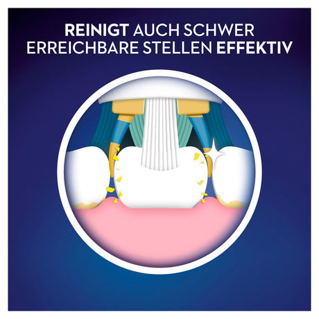 Cap de periuță de dinți electrică Oral-B 410508, Deep Cleaning CleanMaximiser, 3 bucăți