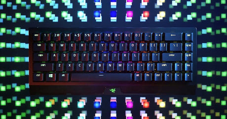 Tastatură de gaming Razer BlackWidow V3 Mini, switch-uri optice verzi, neagră