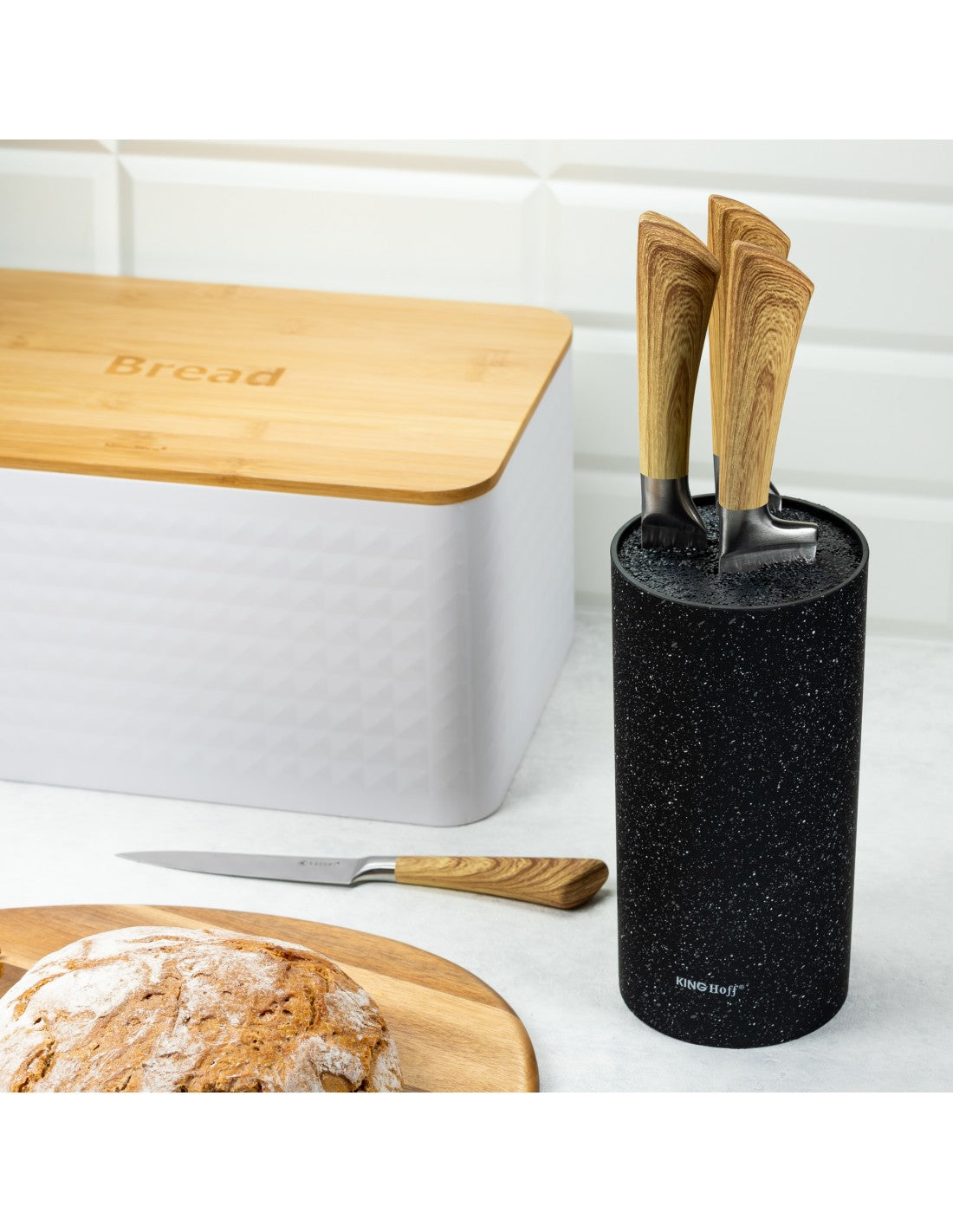 Suport pentru cuțite KingHoff 1091, până la 21 cm