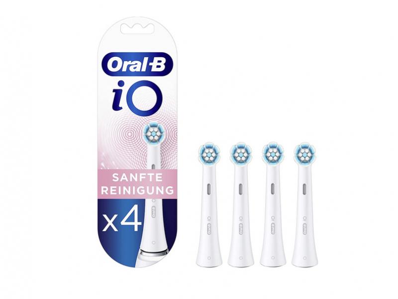 Cap de periuță de dinți electrică Oral-B, iO White Gentle Care, 4 buc.