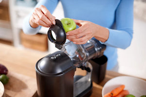 Storcător de fructe PHILIPS Viva Collection HR1889/70, 150W, tub XL, QuickClean, negru