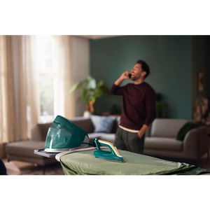 Generator de abur Philips PerfectCare 7000 PSG7140/70, 2100W, 8 bar, 120 g/min, OptimalTemp, Alb/Verde