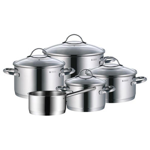 Set de cratițe WMF Provence cu capac, 5 piese, inox, inducție