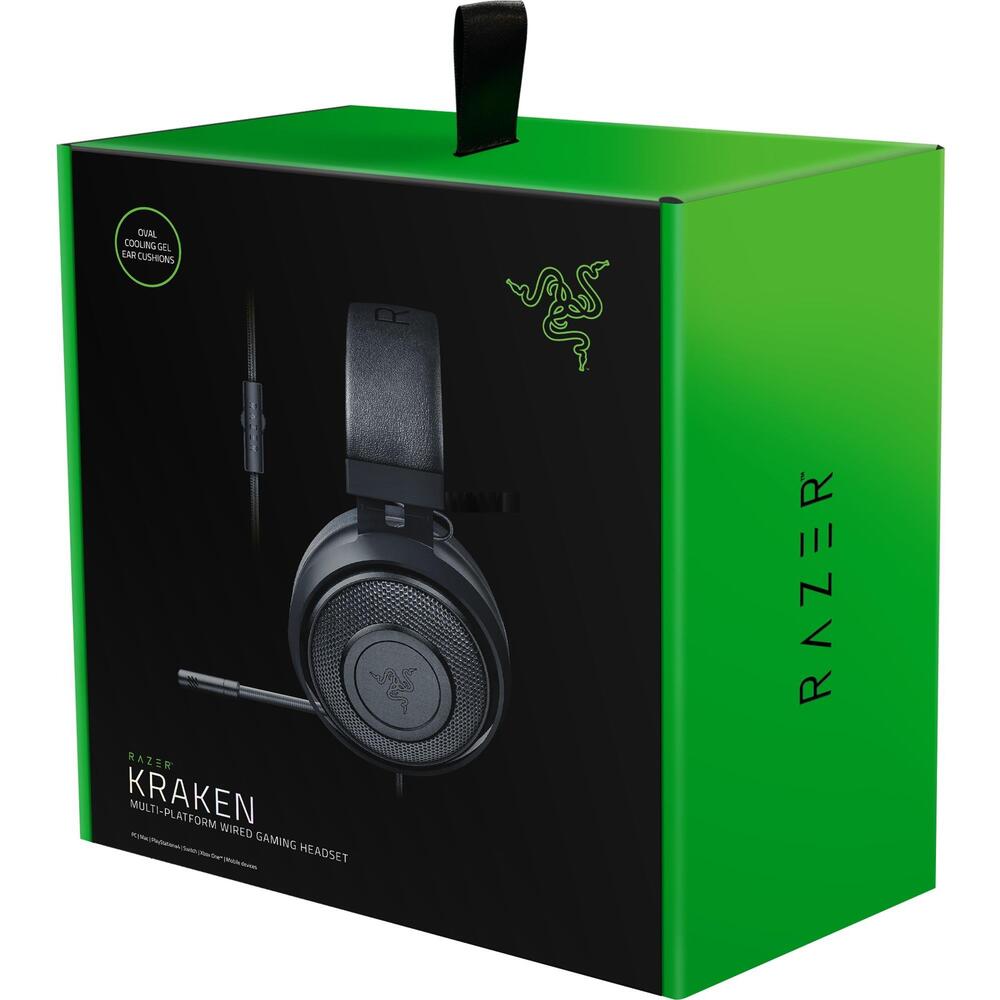 Căști de gaming Razer Kraken 2019, negre