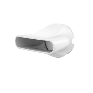 Uscător de păr Braun HD180, 1800 W, 2 setări de temperatură, alb