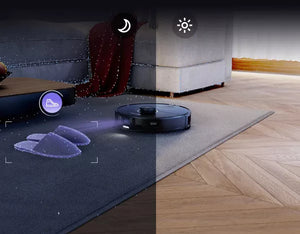 Aspirator robot Roborock S8 Ultra Pro, Mop, 5200 mAh, 6000Pa, Recipient praf 750 ml, 4 senzori, 4 carduri, 50 W, Autonomie 180 min, Negru