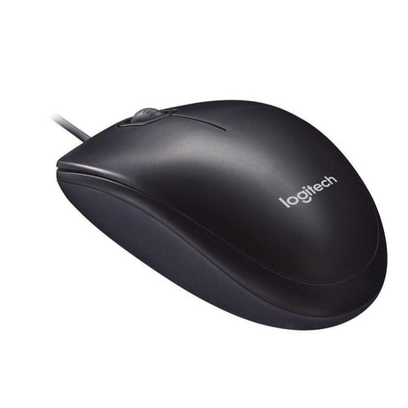 Mouse optic Logitech M90, USB, negru